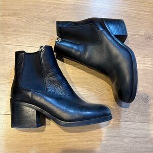 Tory Burch Leather Ankle Boots